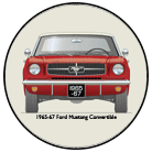 Ford Mustang Convertible 1965-67 Coaster 6